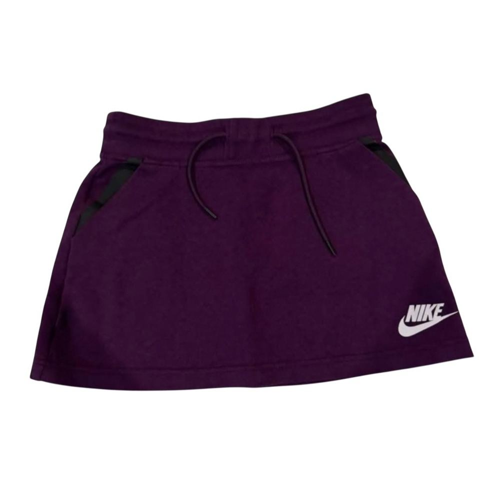 Nike Dark Purple Skirt with Black Details